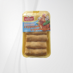 Блинчики с курицей и грибами 420гр.