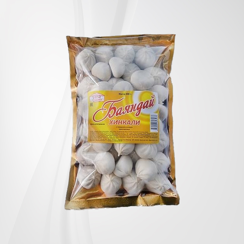 Хинкали С ГОВЯДИНОЙ 800гр.
