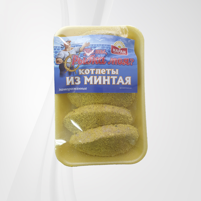 Котлеты ИЗ МИНТАЯ 400гр.
