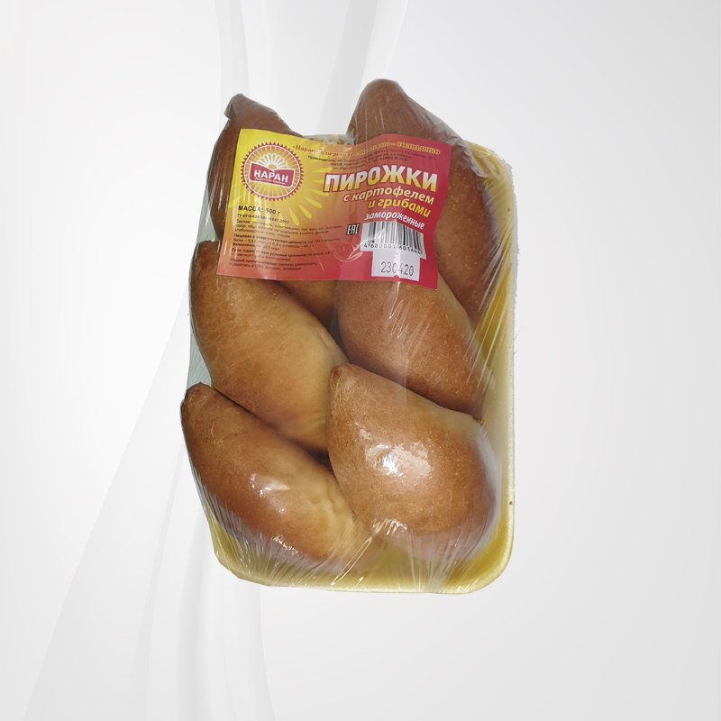 Пирожки с картошкой и грибами 500гр.